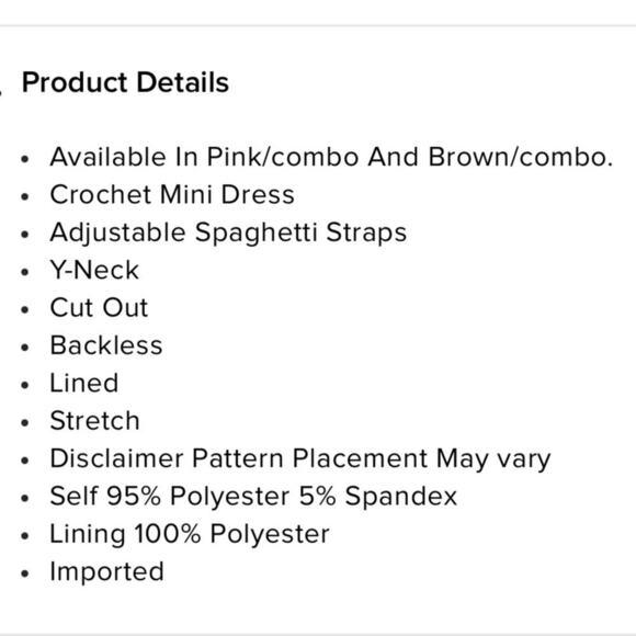 Fashion Nova “Baja Babe” Crochet Multicolor Striped Mini Dress - Picture 4 of 15